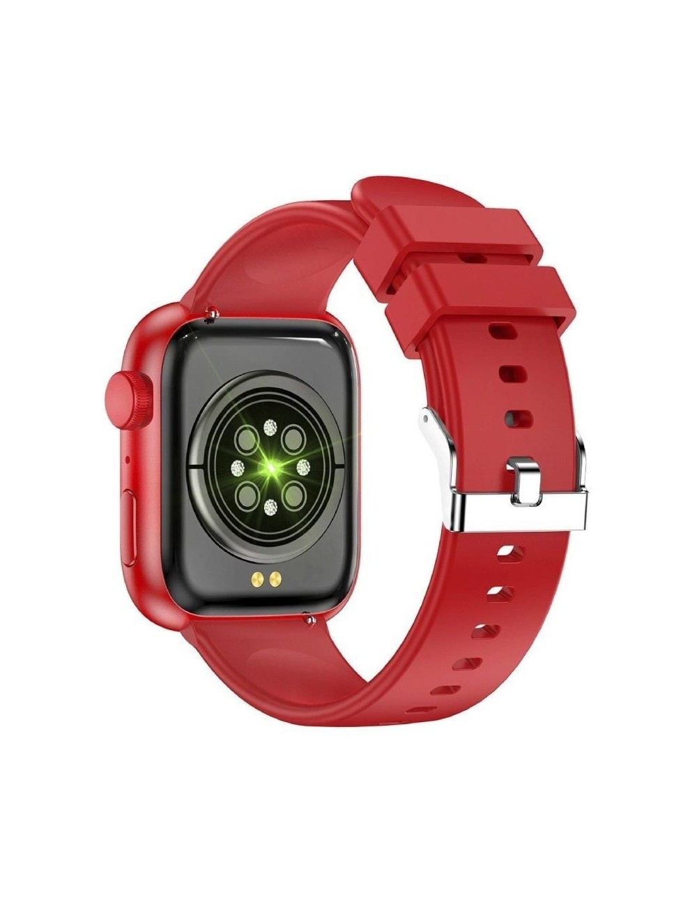 Smartwatch Forever IGo Watch 3 JW-500/ Notificaciones/ Frecuencia Cardíaca/ Rojo