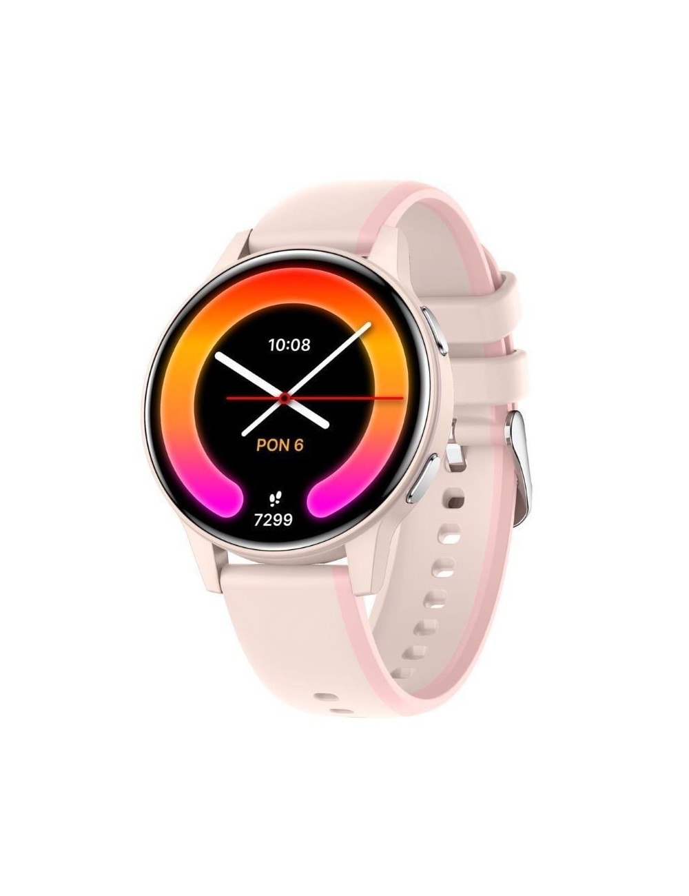 Forever Smartwatch IGo Watch 4 JW-600 Notificaciones/ Frecuencia Cardiaca/ Rosa