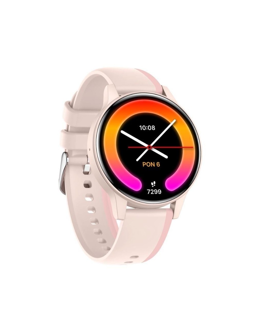 Forever Smartwatch IGo Watch 4 JW-600 Notificaciones/ Frecuencia Cardiaca/ Rosa