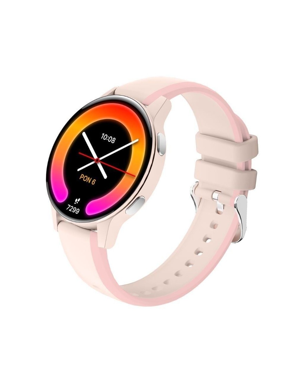 Forever Smartwatch IGo Watch 4 JW-600 Notificaciones/ Frecuencia Cardiaca/ Rosa