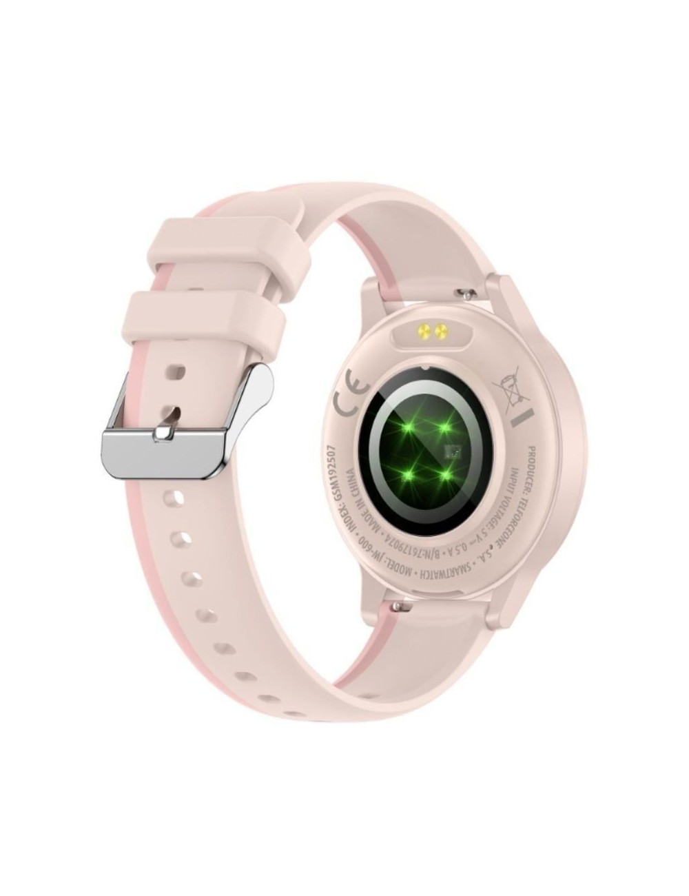 Forever Smartwatch IGo Watch 4 JW-600 Notificaciones/ Frecuencia Cardiaca/ Rosa