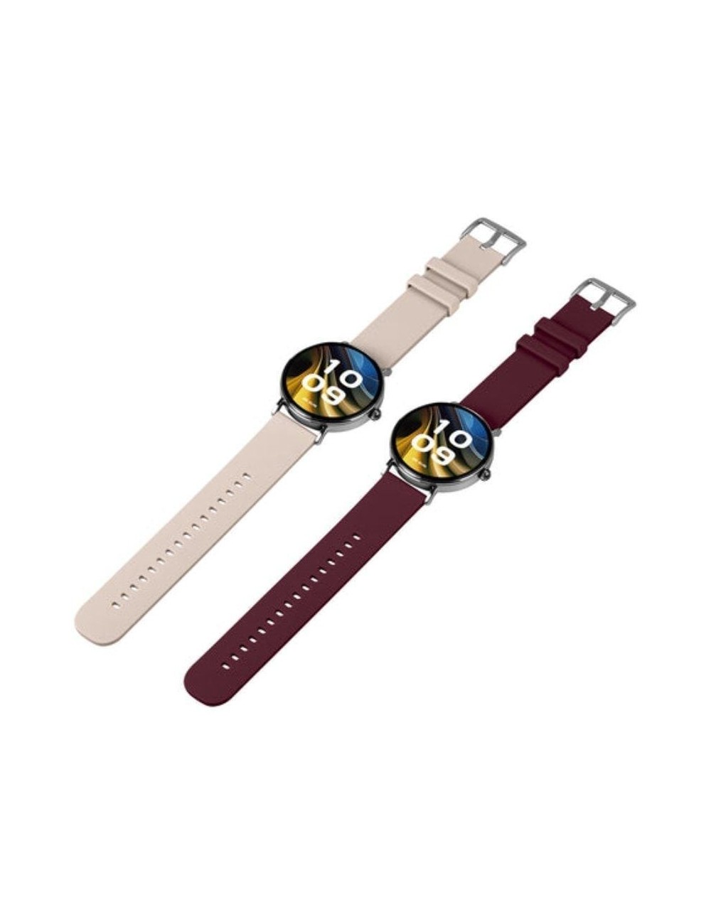 Smartwatch SPC Smartee Duo Velvet 9656B/ Notificaciones/ Frecuencia Cardíaca/ Blanco