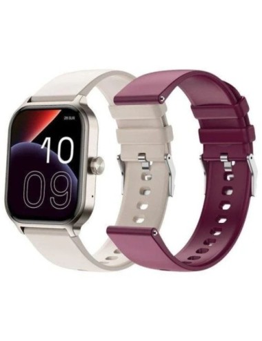 Smartwatch SPC Smartee Duo 3/ Notificaciones/ Frecuencia Cardíaca/ Blanco