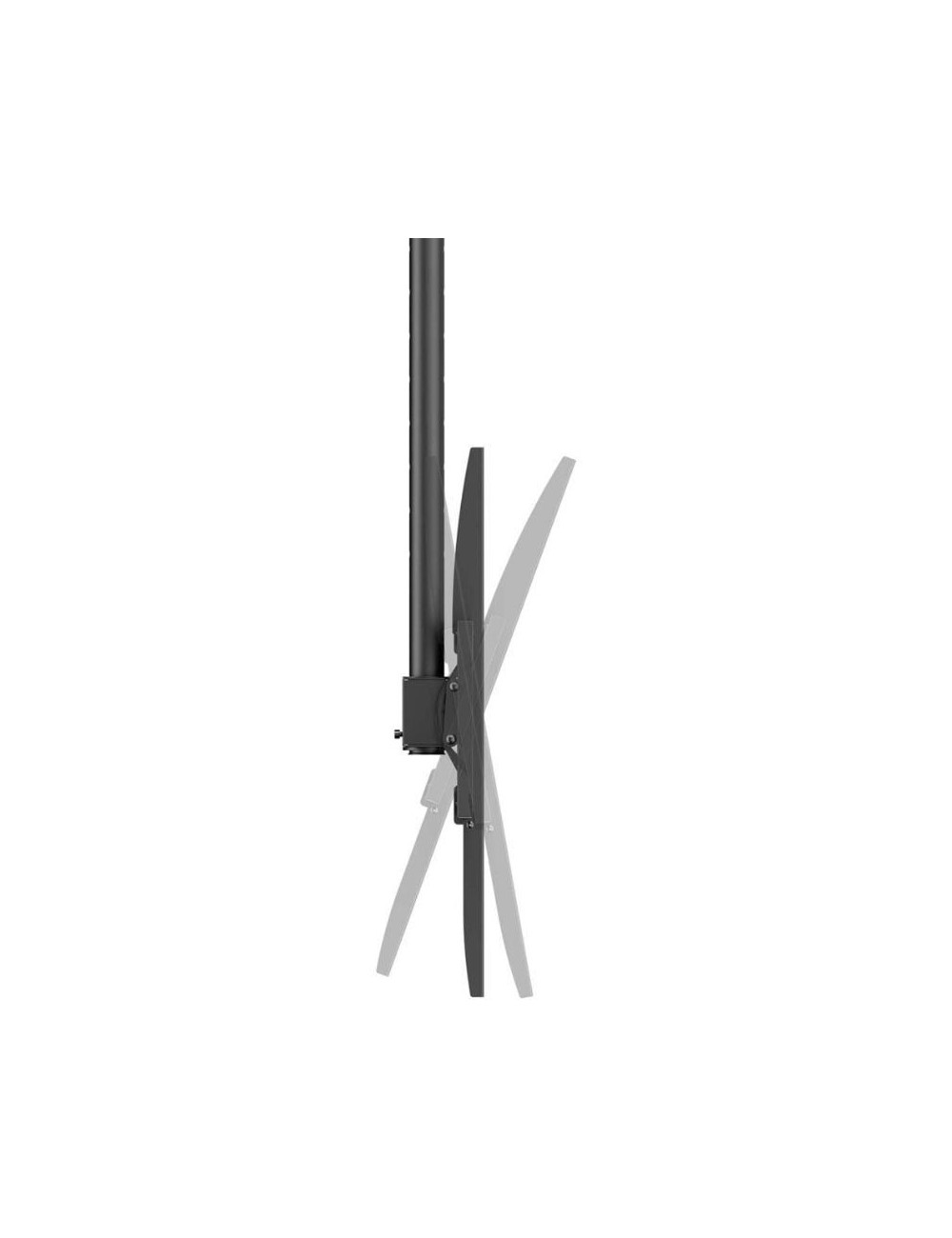 Soporte de Techo Inclinable/ Giratorio/ Nivelable Aisens CT120TLE-395 para TV de 60-120'/ hasta 120kg