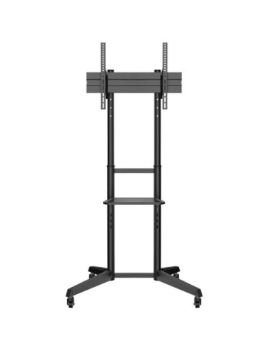 Soporte de Suelo Inclinable con Ruedas Aisens FT70TE-211 para TV de 37-70'/ hasta 50kg