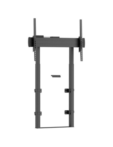 Soporte de Suelo y Pared Motorizado/ Inclinable/ Giratorio Aisens FWF100E-269 para TV de 55-100'/ hasta 50kg