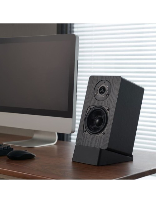 Soporte de Sobremesa Inclinable Aisens SPK07U-425 para Altavoces/ hasta 10kg