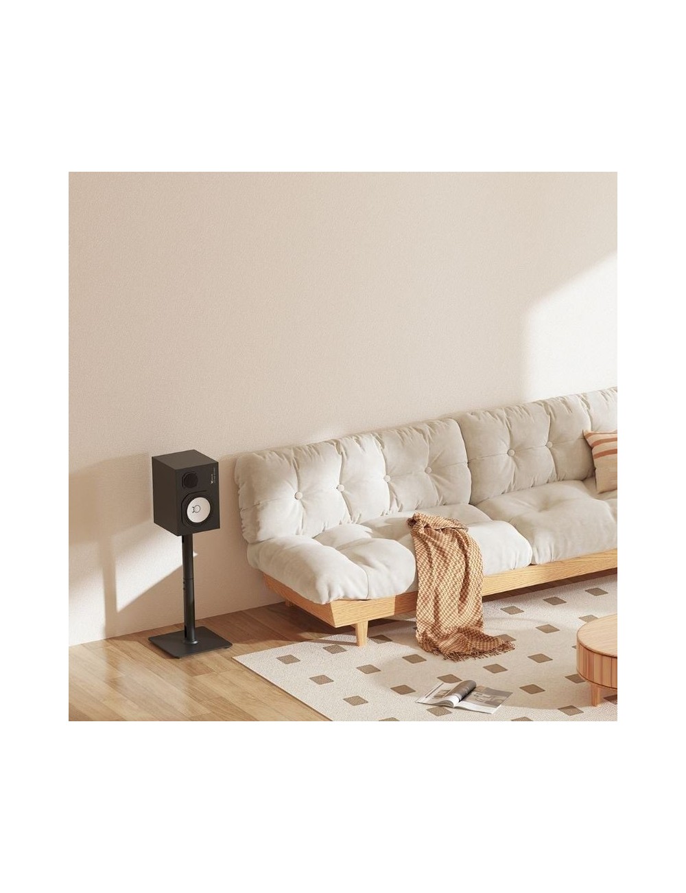 Soporte de Suelo Aisens SPK10U-431 para Altavoces/ hasta 25kg