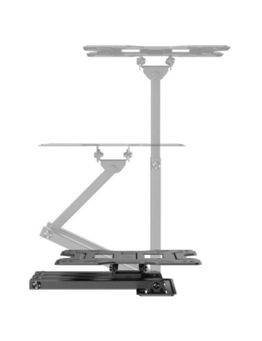 Soporte de Pared Inclinable/ Giratorio Aisens WT43TSE-413 para TV de 23-43'/ hasta 30kg