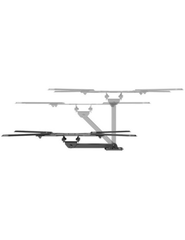 Soporte de Pared Inclinable/ Giratorio Aisens WT65TSE-415 para TV de 23-65'/ hasta 30kg