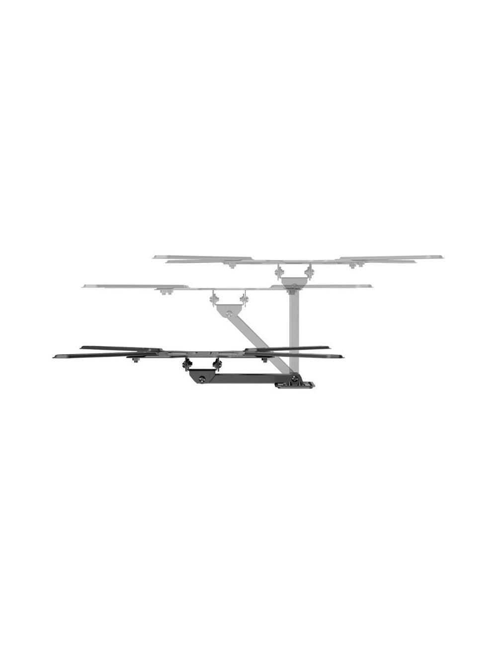 Soporte de Pared Inclinable/ Giratorio Aisens WT65TSE-415 para TV de 23-65'/ hasta 30kg