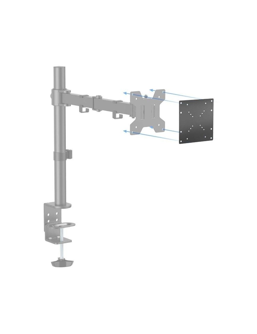 Soporte VESA 200x200 Aisens ACC001-289/ hasta 30kg
