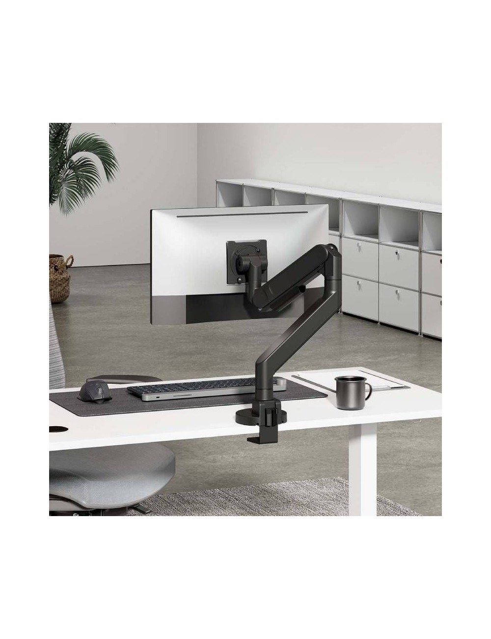Soporte de Mesa Giratorio/ Inclinable Aisens DT57TSR-307 para TV de 24-57'/ hasta 27kg