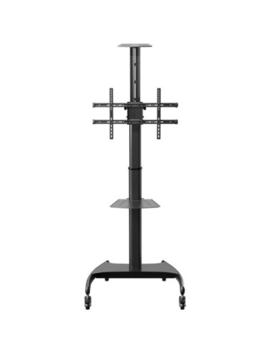 Soporte de Suelo Inclinable/ Giratorio con Ruedas y Manivela Aisens FT70TE-169 para TV 37-70'/ hasta 50kg