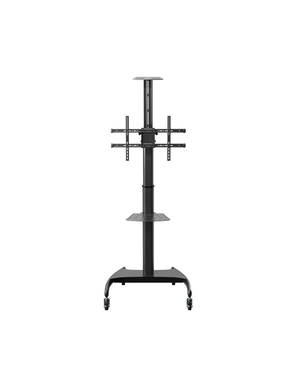 Soporte de Suelo Inclinable/ Giratorio con Ruedas y Manivela Aisens FT70TE-169 para TV 37-70'/ hasta 50kg