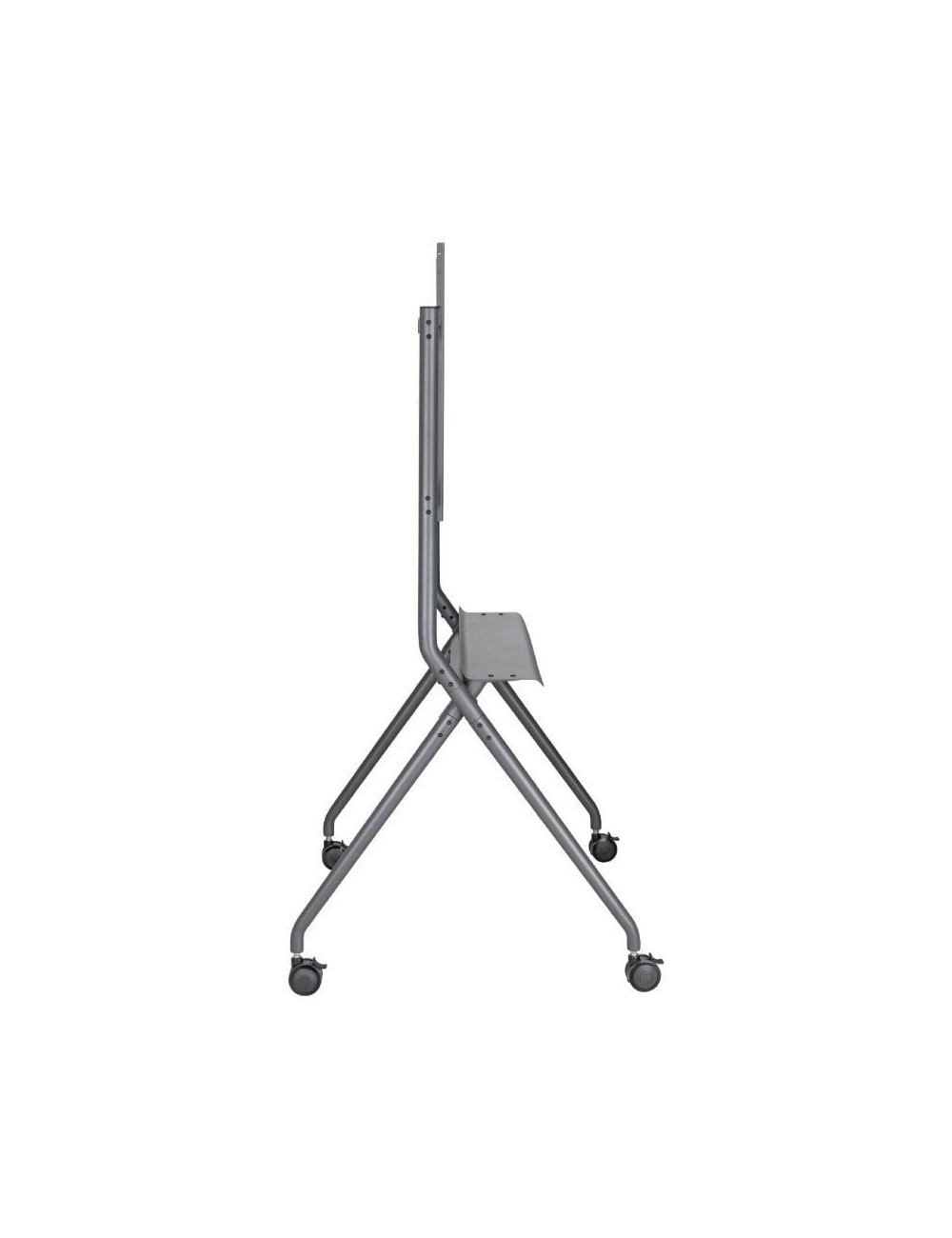 Soporte de Suelo con Ruedas Aisens FT86FE-143 para TV o Pantalla Interactiva 50'-86'/ hasta 120kg