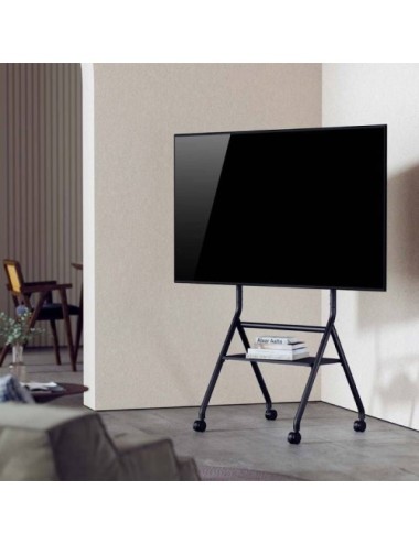 Soporte de Suelo con Ruedas Aisens FT86FE-329 para TV de 37-86'/ hasta 80kg