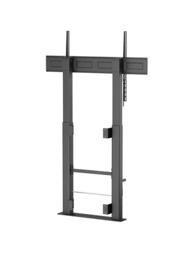 Soporte de Suelo Giratorio/ Inclinable/ Nivelable Aisens FWF100E-351 para TV de 60-100'/ hasta 120kg
