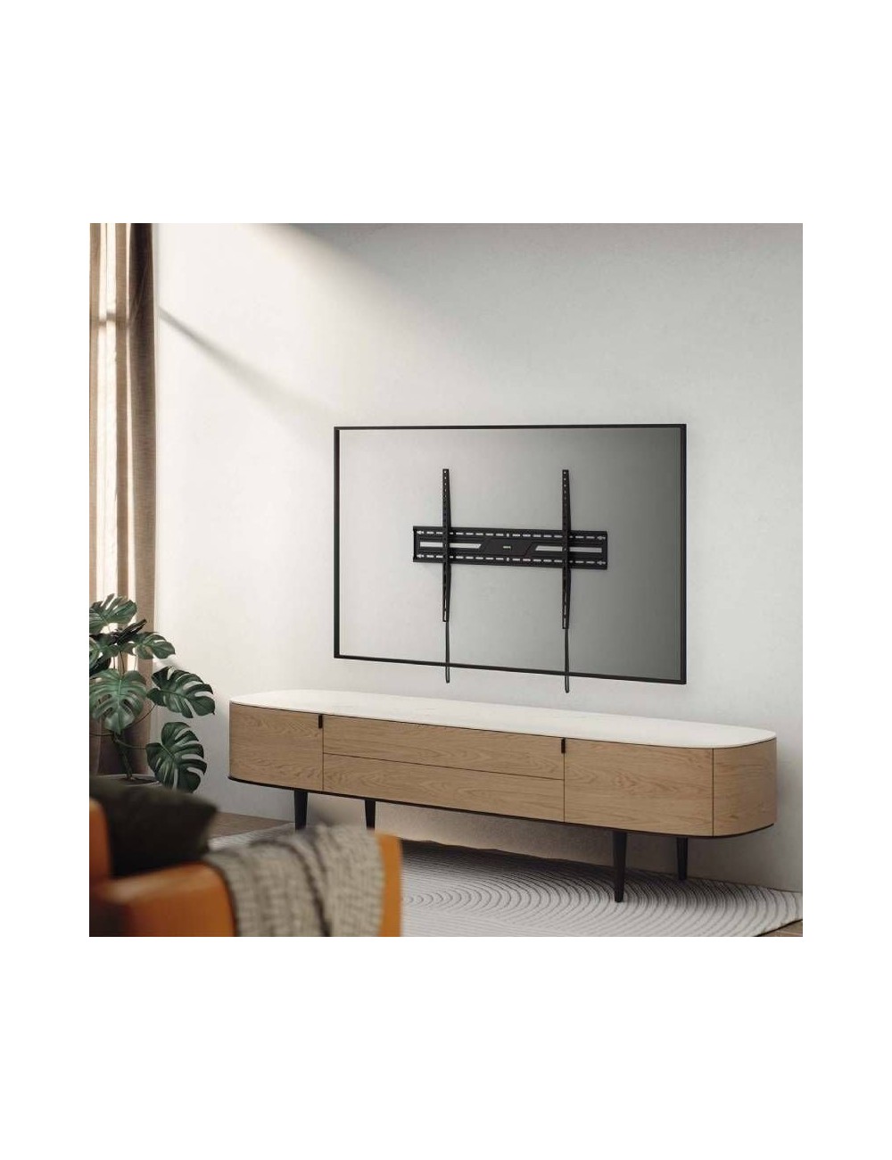Soporte de Pared Aisens WT100F-317 para TV de 43-100'/ hasta 75kg