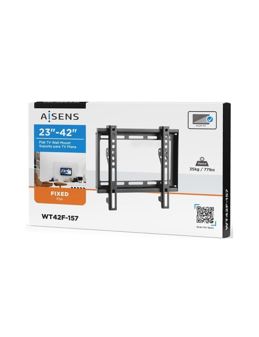 Soporte de Pared Aisens WT42F-157 para TV de 32-42'/ hasta 35kg
