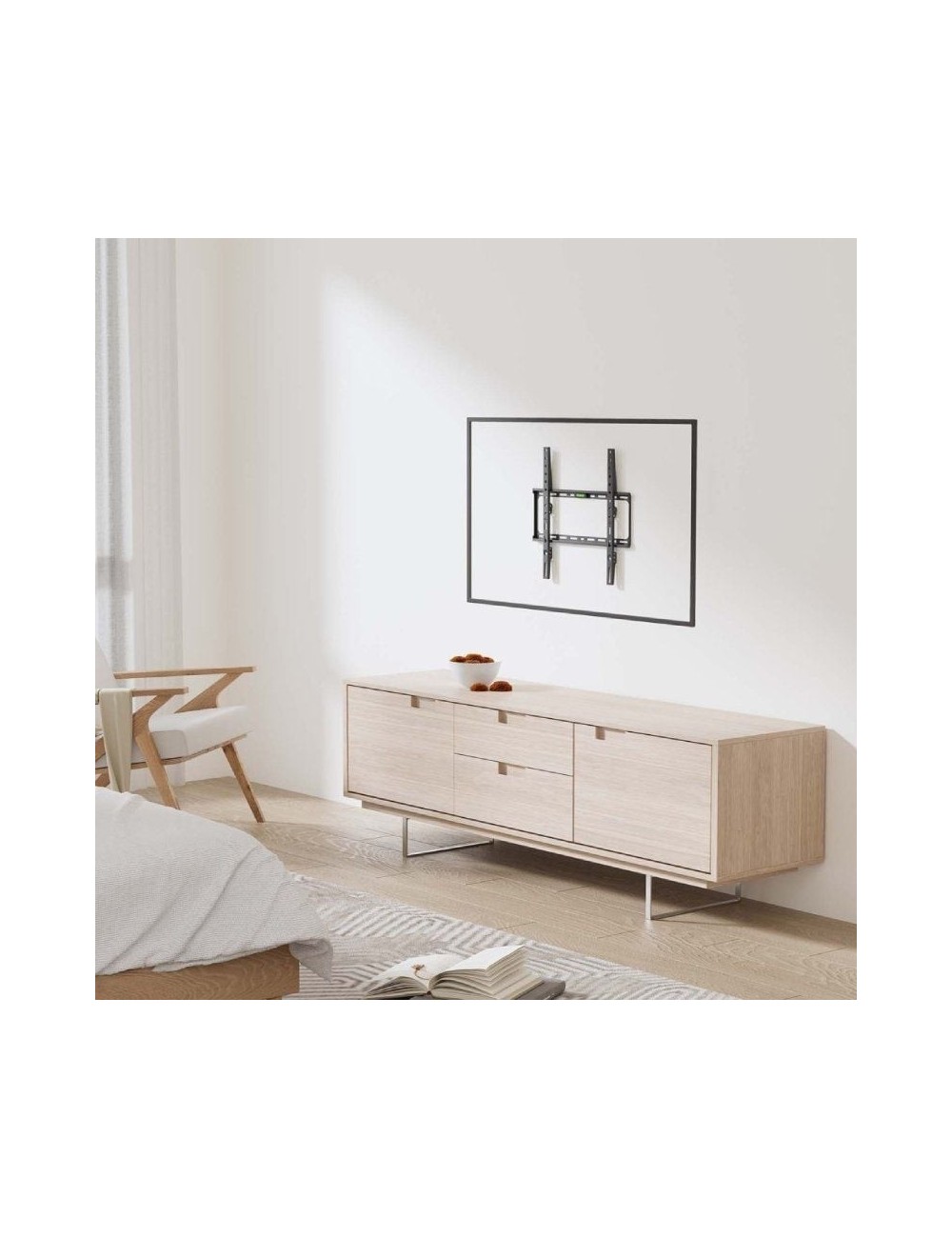 Soporte de Pared Aisens WT75F-389 para Monitores y TV de 32-75'/ hasta 45kg