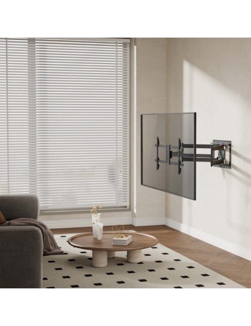 Soporte de Pared Giratorio/ Inclinable/ Nivelable Aisens WT90TSLE-387 para Monitores y TV de 43-90'/ hasta 60kg