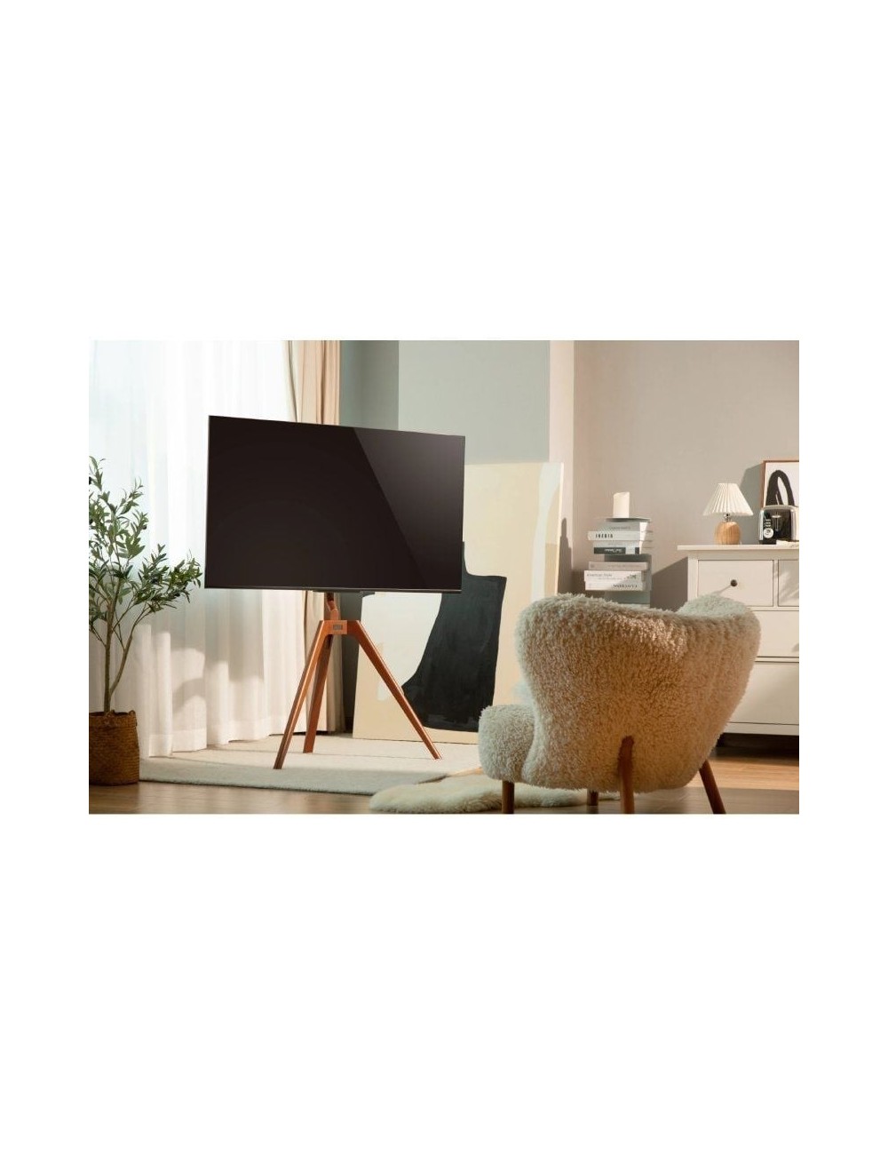 Soporte de Suelo Orientable Fonestar STS-M5044 para TV de 45-65'/ hasta 40kg