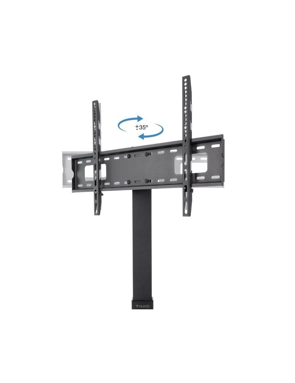 Soporte de Suelo Inclinable/ Ajustable TooQ MOON FS2287M-B para TV de 37-75'/ hasta 40kg