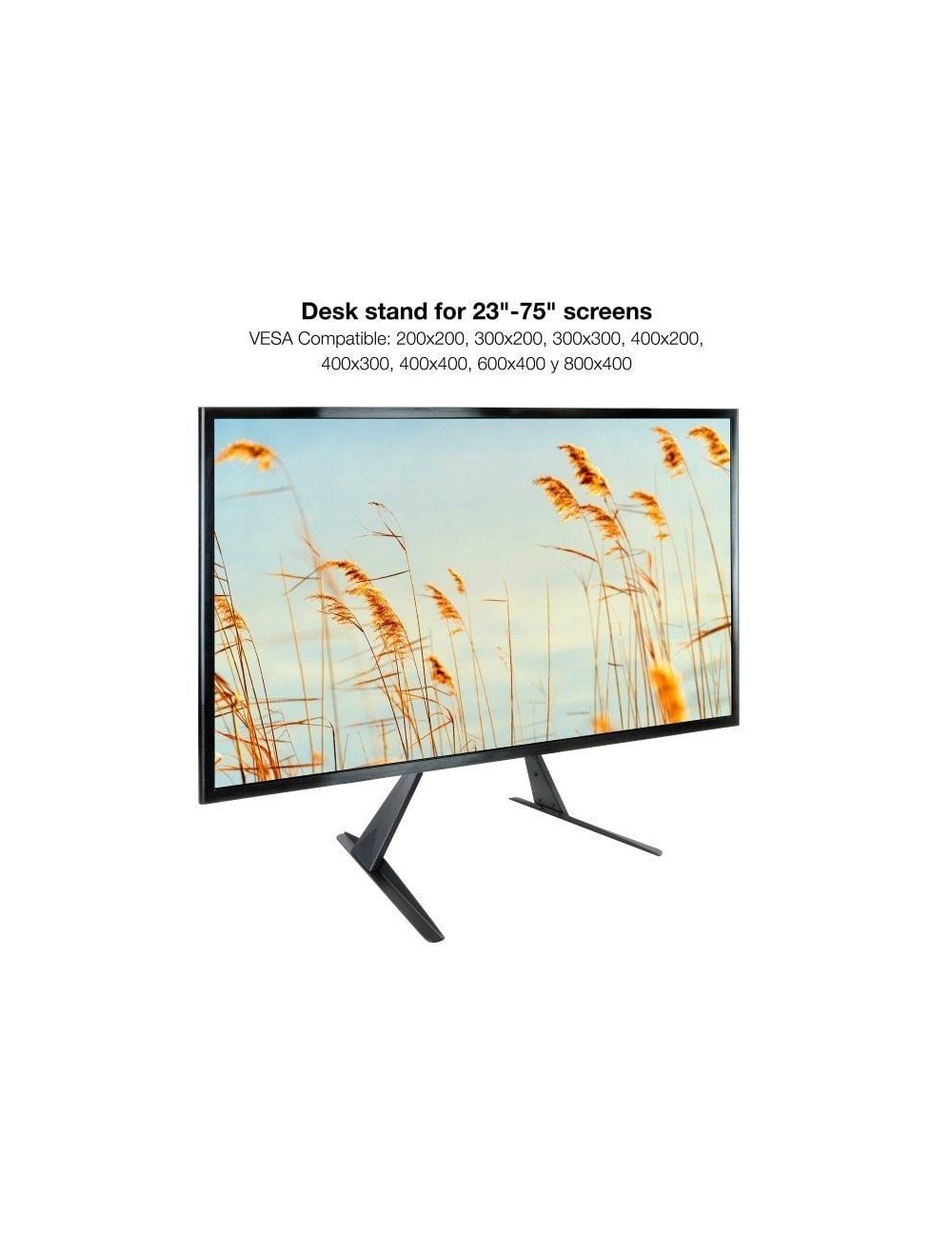 Soporte de Mesa Tooq DB2375F-B para TV y Portátil de 23-75'