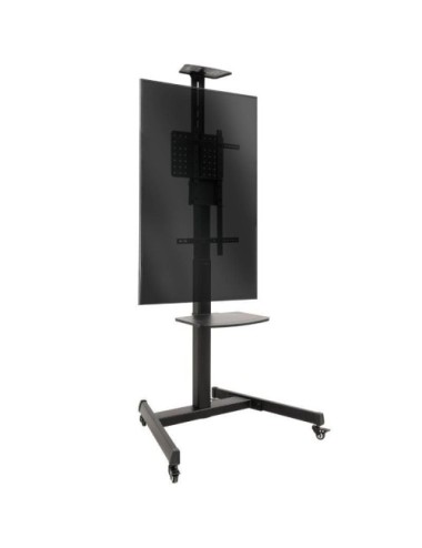 Soporte de Suelo Inclinable con Ruedas TooQ FS1184M-B para TV de 35-70'/ hasta 70kg