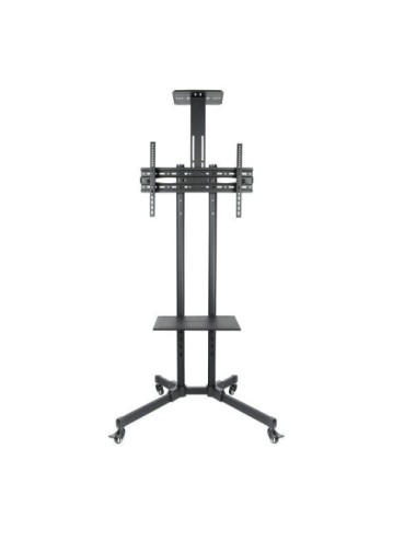 Soporte de Suelo Inclinable/ Ajustable TooQ FS1470M-B para TV de 37-70'/ hasta 50kg