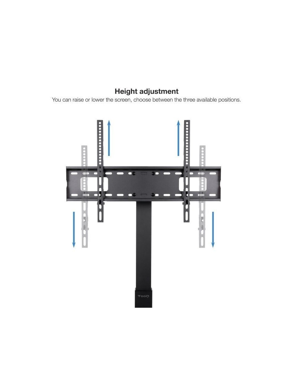 Soporte de Suelo TooQ FS2285M-B para TV de 37-70'/ hasta 40kg