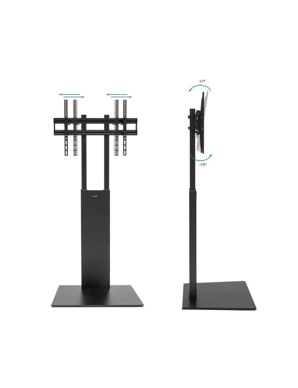 Soporte de Suelo Inclinable TooQ FS2288M-B para TV de 32-85'/ hasta 40kg