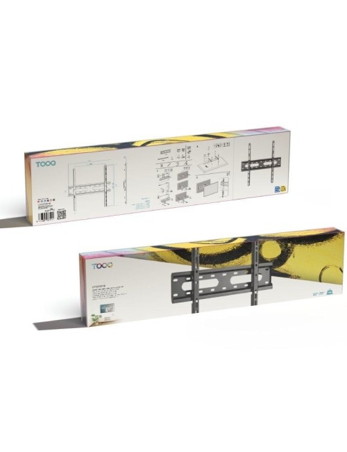 Soporte de Pared Fijo TooQ LP1072F-B para TV de 32-70'/ hasta 45kg
