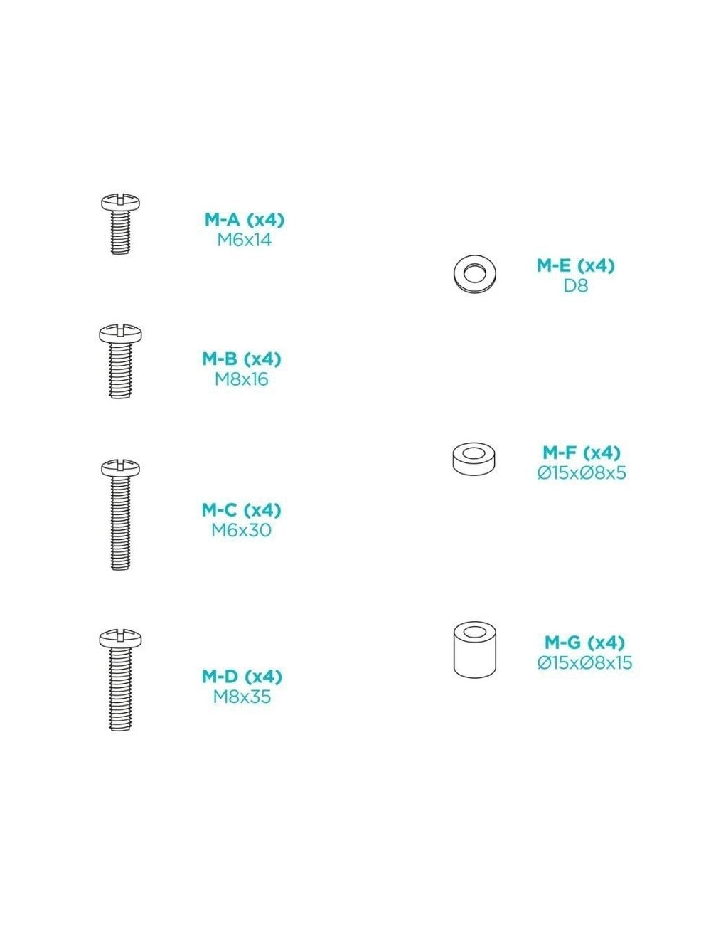 Soporte de Pared TooQ LP1084F-B para TV de 37-80'/ hasta 80kg