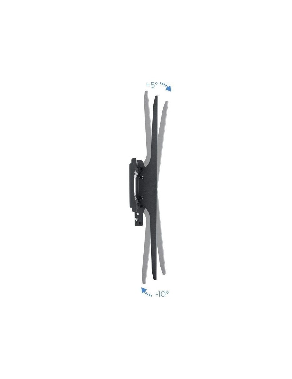 Soporte de Pared Fijo Inclinable TooQ LP42100T-B para TV de 60-100'/ hasta 75kg