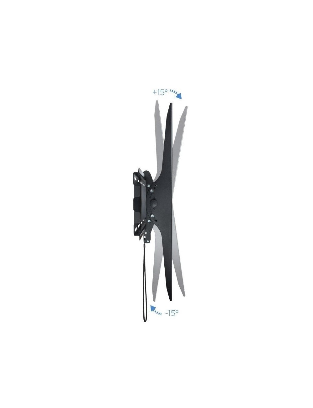 Soporte de Pared Fijo Inclinable TooQ LP42130T-B para TV de 60-100'/ hasta 130kg