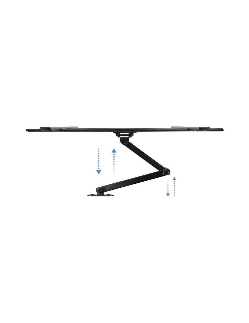 Soporte de Pared Orientable/ Inclinable TooQ LP6070TN-B para TV de 37-70'/ hasta 50kg