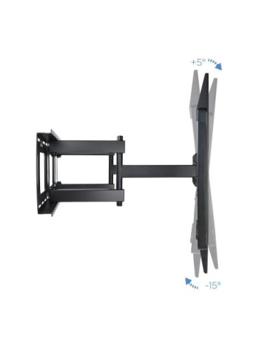 Soporte de Pared Giratorio/ Inclinable/ Nivelable TooQ LP75100TN-B para TV de 60-100'/ hasta 80kg