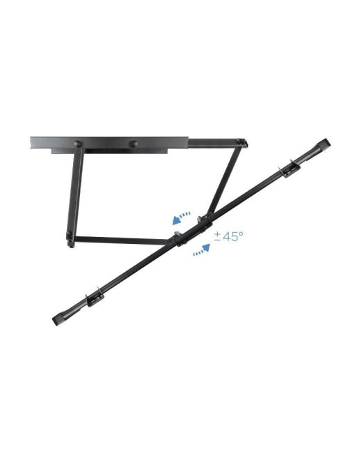 Soporte de Pared Giratorio/ Inclinable/ Nivelable TooQ LP75100TN-B para TV de 60-100'/ hasta 80kg