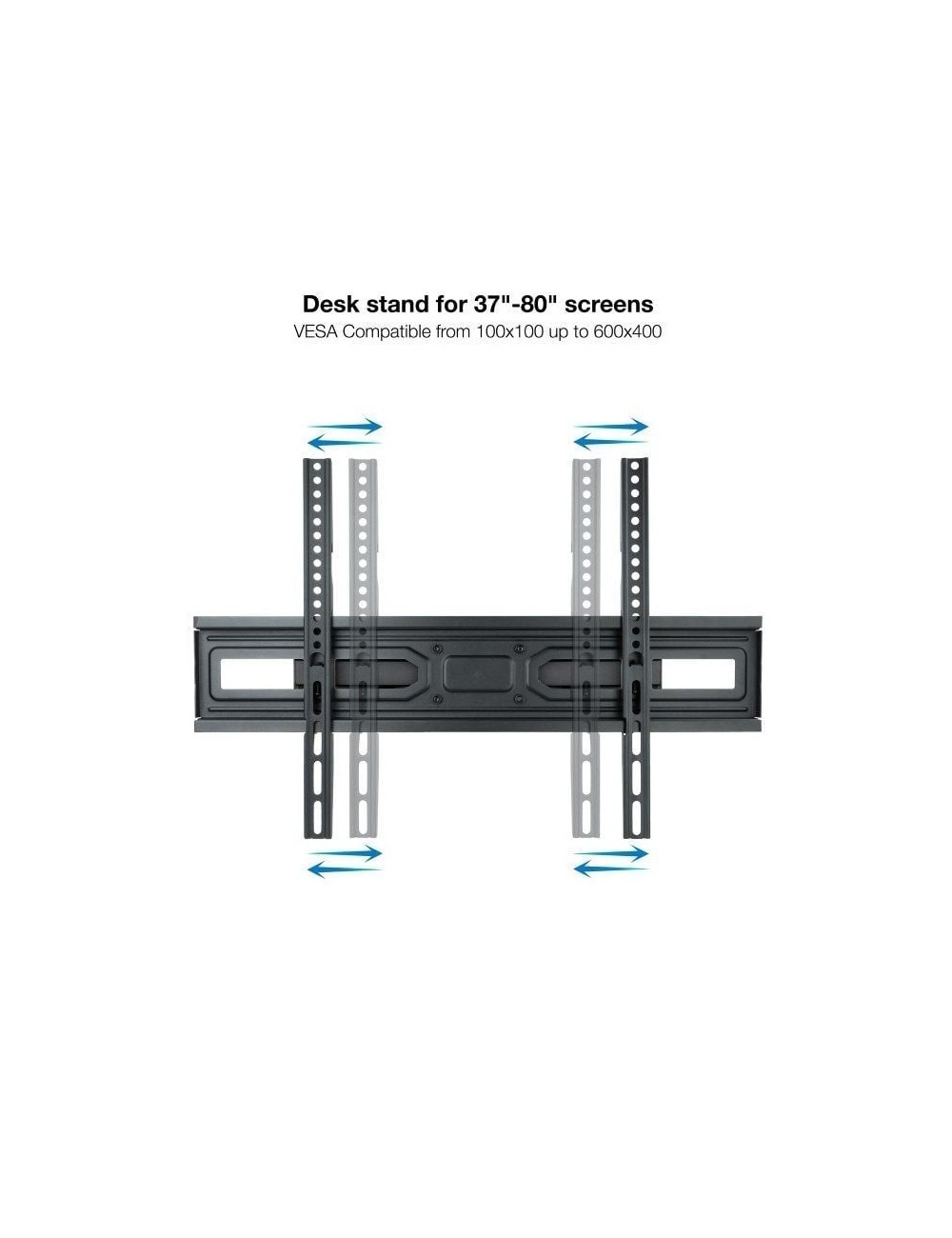 Soporte de Pared Giratorio/ Inclinable/ Nivelable TooQ LP7866TN-B para TV de 37-80'/ hasta 40kg