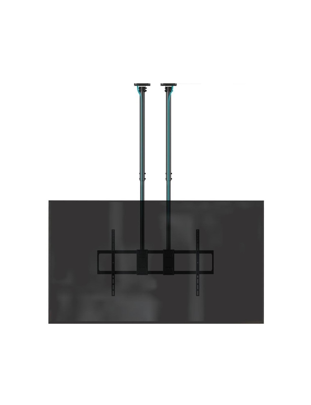 Soporte de Techo Extensible/ Inclinable TooQ LPCE11120TSLI-B para TV de 60-120'/ hasta 120kg