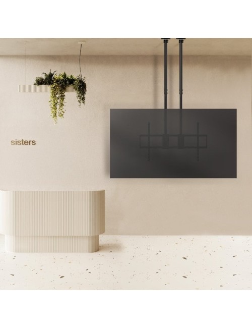 Soporte de Techo Extensible/ Inclinable TooQ LPCE11120TSLI-B para TV de 60-120'/ hasta 120kg