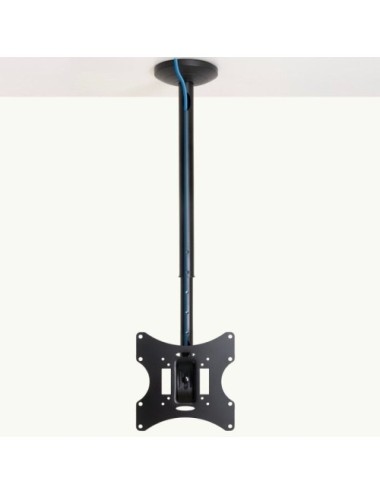 Soporte de Techo Giratorio/ Inclinable/ Nivelable TooQ LPCE2301TSLI-B para TV de 23-42'/ hasta 30kg
