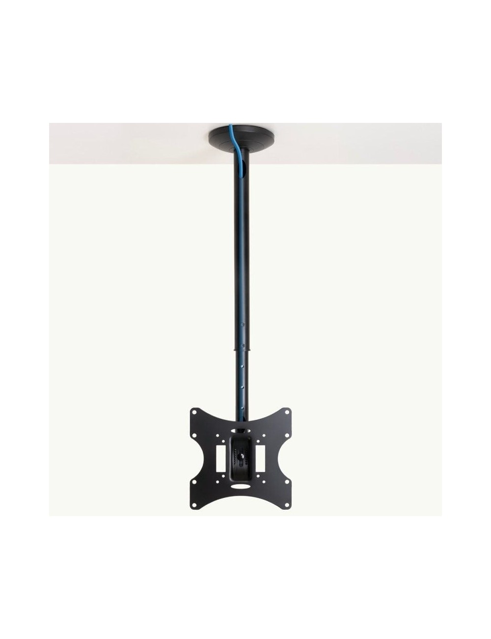 Soporte de Techo Giratorio/ Inclinable/ Nivelable TooQ LPCE2301TSLI-B para TV de 23-42'/ hasta 30kg