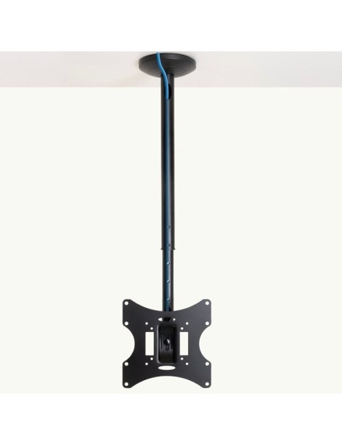Soporte de Techo Giratorio/ Inclinable/ Nivelable TooQ LPCE2301TSLI-B para TV de 23-42'/ hasta 30kg