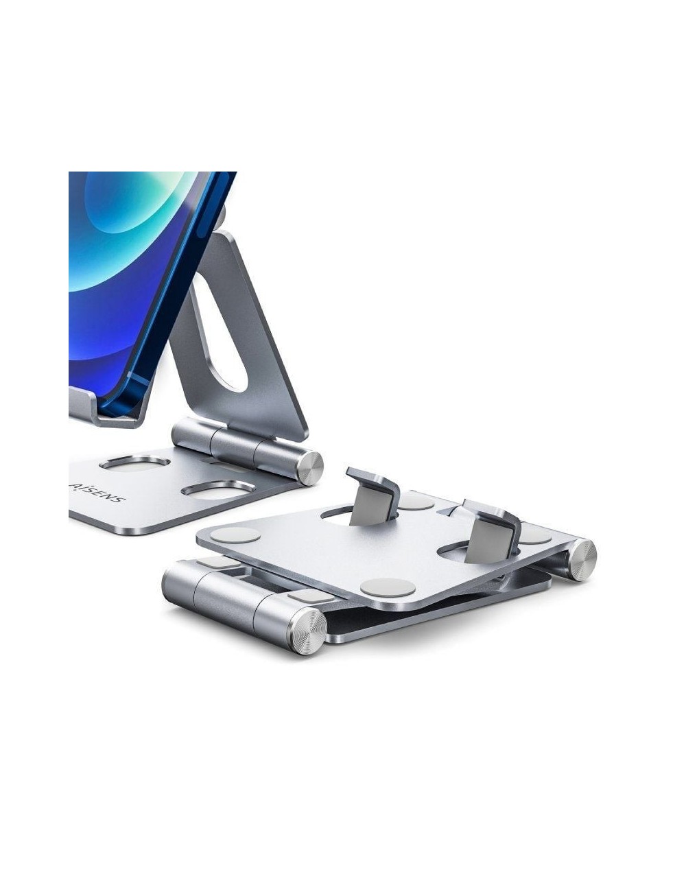 Soporte para Smartphone/Tablet Aisens MS2PM-086/ Plata