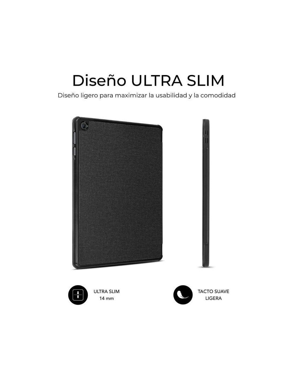 Funda Subblim Shock Case Lenovo Tab 2025 10.1'/ Negra