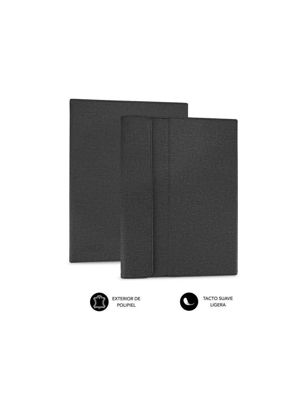 Funda Subblim Clever Stand para Tablets de 9.6'-11'/ Negra