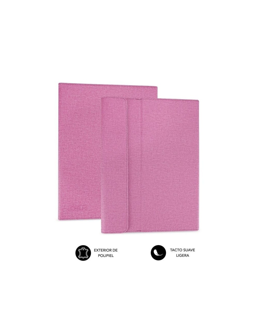 Funda Subblim Clever Stand para Tablets de 9.6'-11'/ Rosa